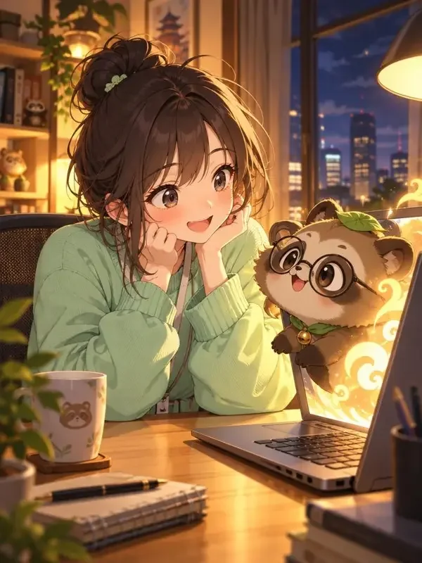 水獭精同事的马甲掉了 短剧封面 水獭精同事的马甲掉了封面